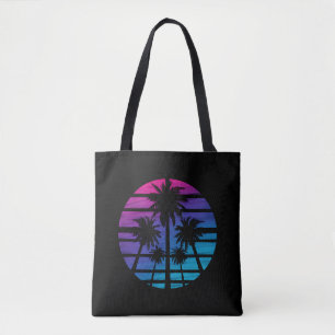 Bolsa Tote Palmeira Praia Havaiana Férias de Verão