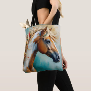 Bolsa Tote Palomino Paint Mustang Retrato