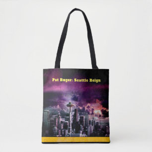 Bolsa Tote Pancadinha Ruger: Sacola do reino de Seattle