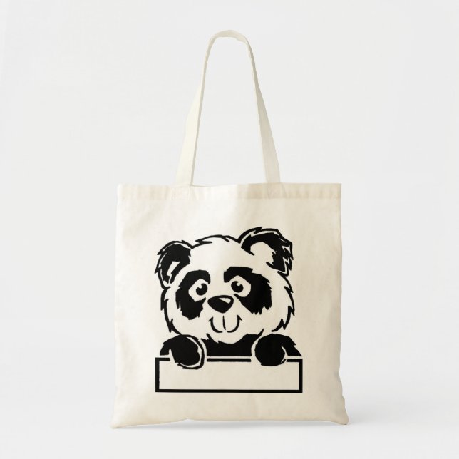 Bolsa Tote Panda (Frente)