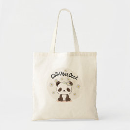 Bolsa Tote Panda Chill 2 Chill Vibes Only!