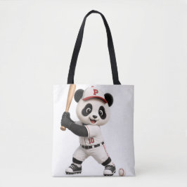 Bolsa Tote Panda de beisebol