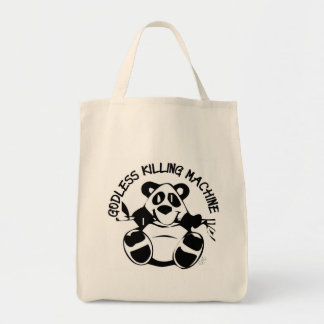 BOLSA TOTE PANDA GODLESS DA MÁQUINA DA MATANÇA