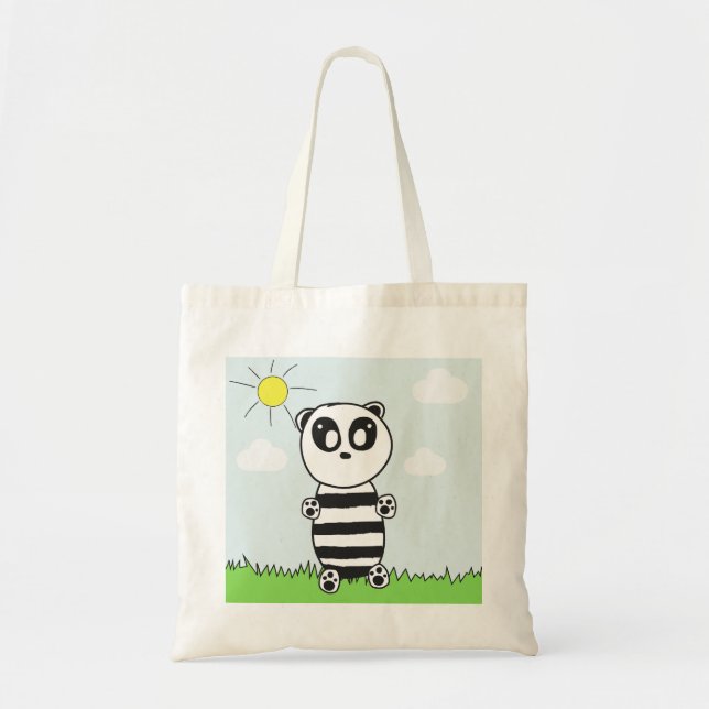 Bolsa Tote Panda Kids (Frente)