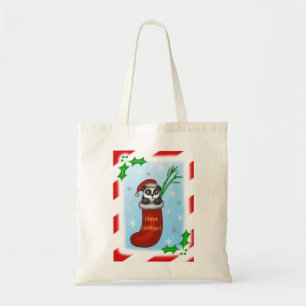 Bolsa Tote Panda Natal