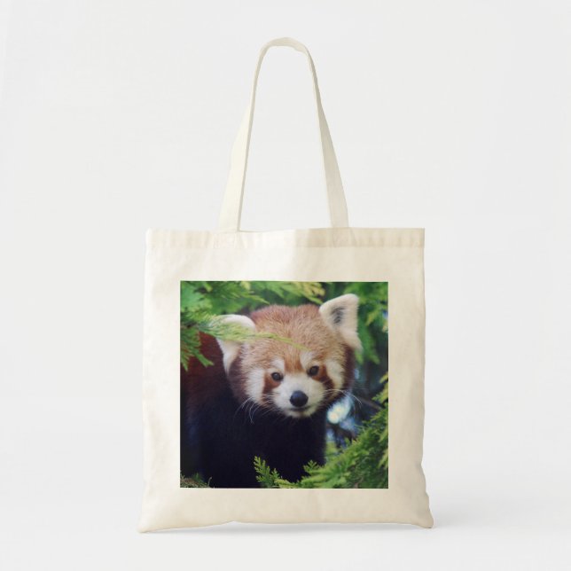 Bolsa Tote Panda vermelha (Frente)