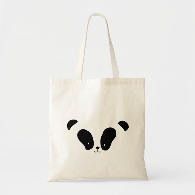 Bolsa Tote pandas "urso panda" "bebê panda" "panda" "panda" (Frente)