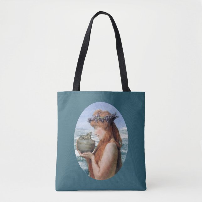 Bolsa Tote Pandora de Sir Lawrence Alma-Tadema (Frente)