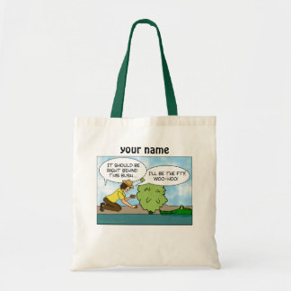 Bolsa Tote Pano personalizado Geocaching extremo engraçado do