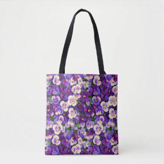 Bolsa Tote Panteras Roxas Pequenas