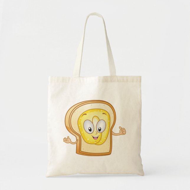 Bolsa Tote Pão de borda (Frente)