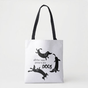 Bolsa Tote Pão de Cachorro Bonito e Engraçado