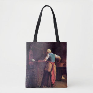 Bolsa Tote Pão de cozedura, Jean-Francois Millet