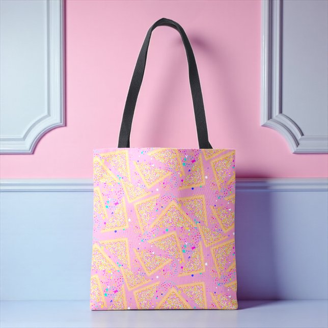 Bolsa Tote Pão de Leite (Bread with sprinkles known as fairy bread in Australia. Fun tote bag )