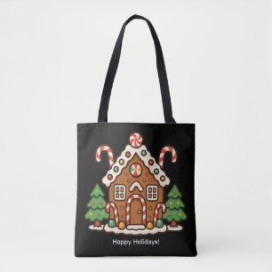 Bolsa Tote Pão de Mel de Feriado
