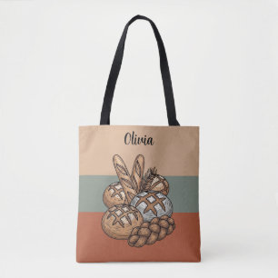Bolsa Tote Pão Rústico Tradicional de Fermentação Natural & B