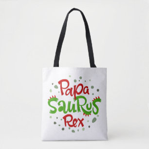 Bolsa Tote Papa Surus Rex Graphic
