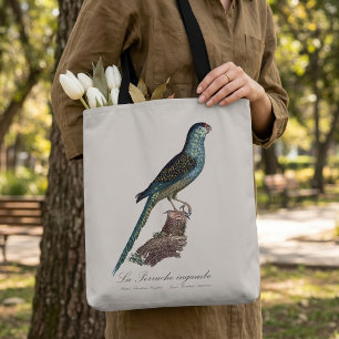 Bolsa Tote Papagaio-da-Terra ou Papagaio-do-Brejo, Pezoporus 