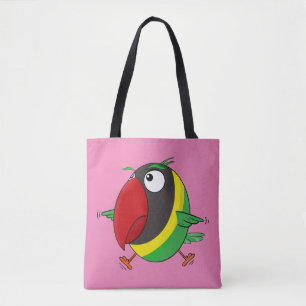 Bolsa Tote Papagaio-do-pássaro
