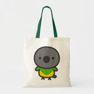 Bolsa Tote papagaio-do-senegal