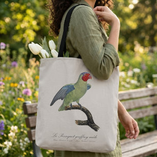 Bolsa Tote Papagaio geoffroy macho / Papagaio de bochecha ver
