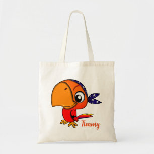 Bolsa Tote Papagaio Pirata