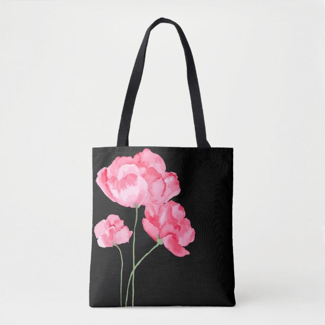 Bolsa Tote Papagaios Rosa-Tote (Frente)