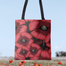 Papagaios Vermelhos Arte Padrão Moderno Floral Tot