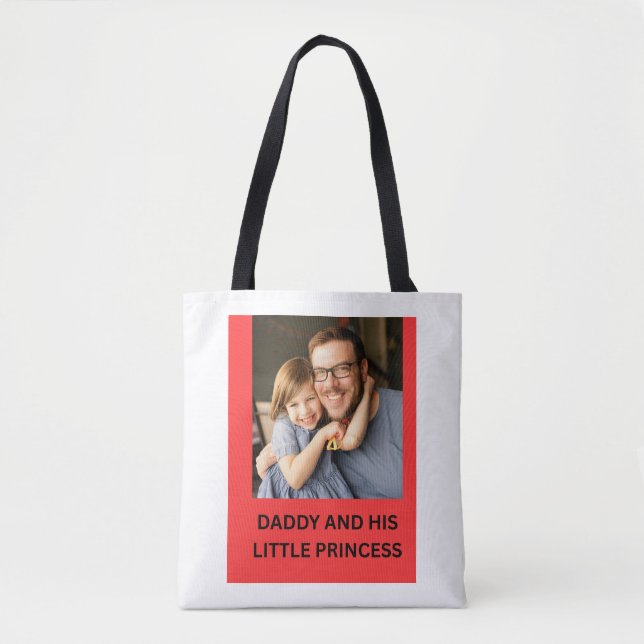 Bolsa Tote Papai e sua princesinha (Frente)