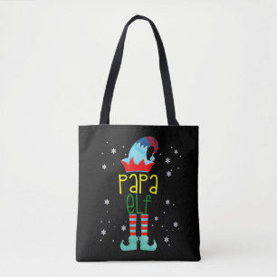 Bolsa Tote Papai Elf - Feliz Natal - Papai Noel - Ho-Ho