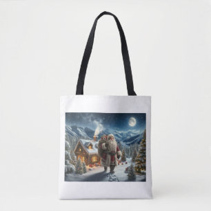 Bolsa Tote Papai Noel