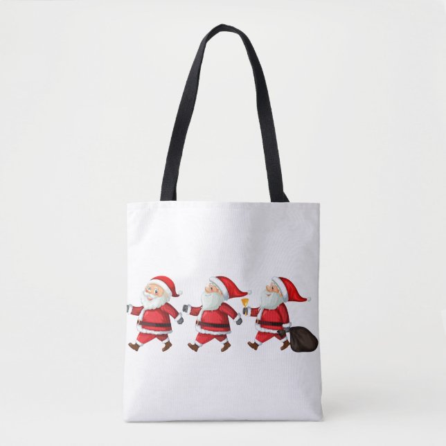 Bolsa Tote Papai Noel (Frente)
