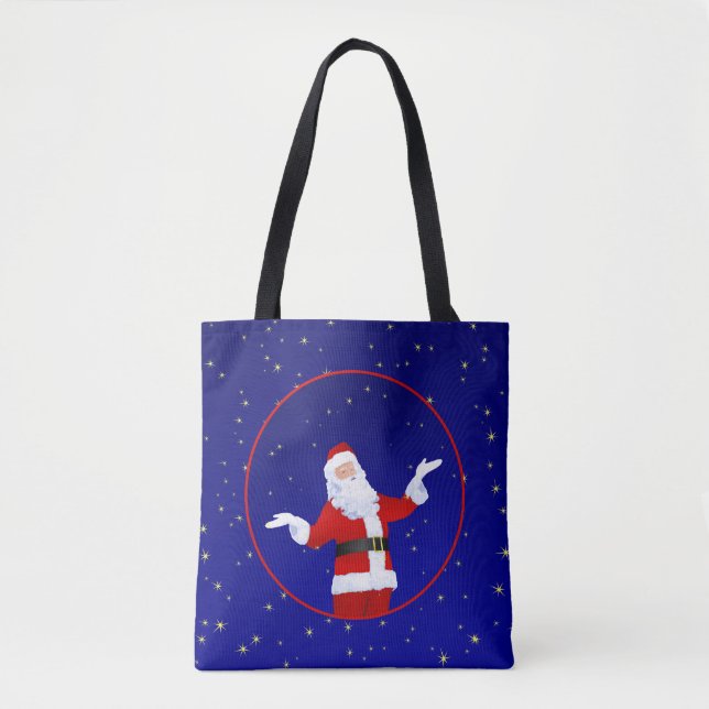 Bolsa Tote Papai Noel (Frente)