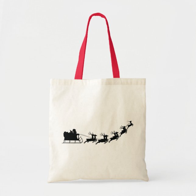 Bolsa Tote Papai Noel  (Frente)