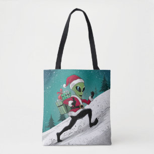 Bolsa Tote Papai Noel Alien