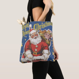 Bolsa Tote Papai Noel Antigo, A Noite Antes do Natal