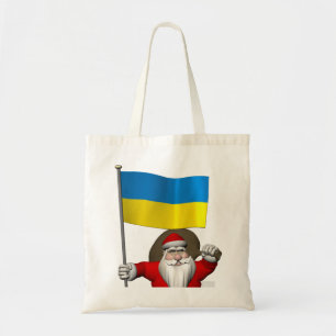 Bolsa Tote Papai Noel Com Alferes Da Ucrânia