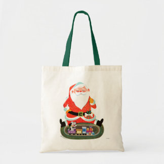 Bolsa Tote Papai noel com trem