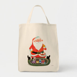 Bolsa Tote Papai noel com trem