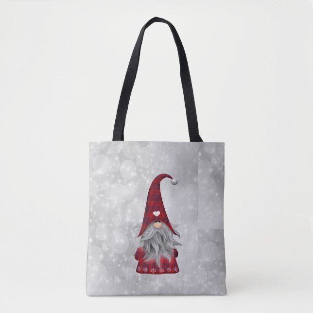 Bolsa Tote Papai Noel do Natal        (Frente)