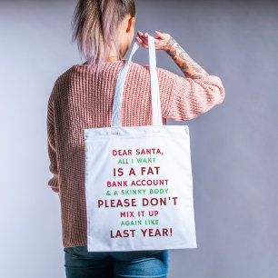 Bolsa Tote Papai noel Humor Haven