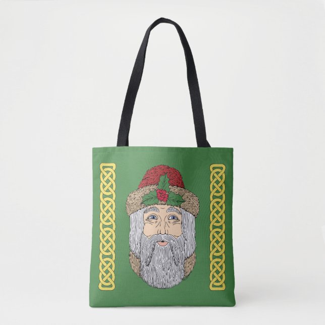 Bolsa Tote Papai Noel/Pai Natal (Frente)