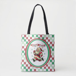 Bolsa Tote Papai Noel Zoomie Natal