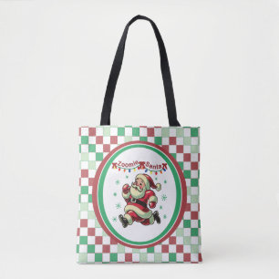 Bolsa Tote Papai Noel Zoomie Natal