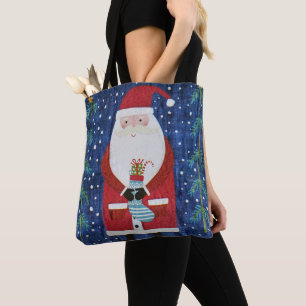 Bolsa Tote Papais noeis com capacidade de armazenamento