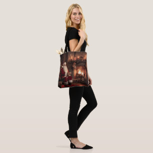Bolsa Tote Papais noeis Cozy Nook