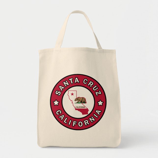 Bolsa Tote Papais noeis Cruz Califórnia (Frente)