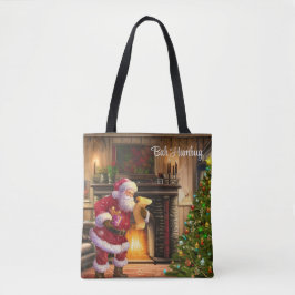Bolsa Tote Papais noeis de Natal