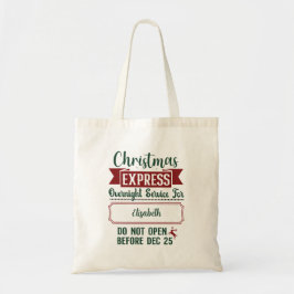 Bolsa Tote Papais noeis de Natal Festivos - Saco do Presente