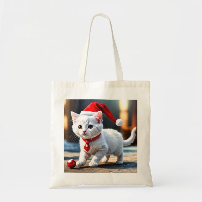 Bolsa Tote Papais noeis Kitten (Frente)